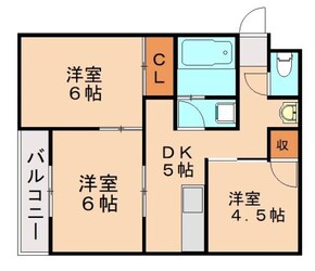 アルテハイム遠賀の物件間取画像